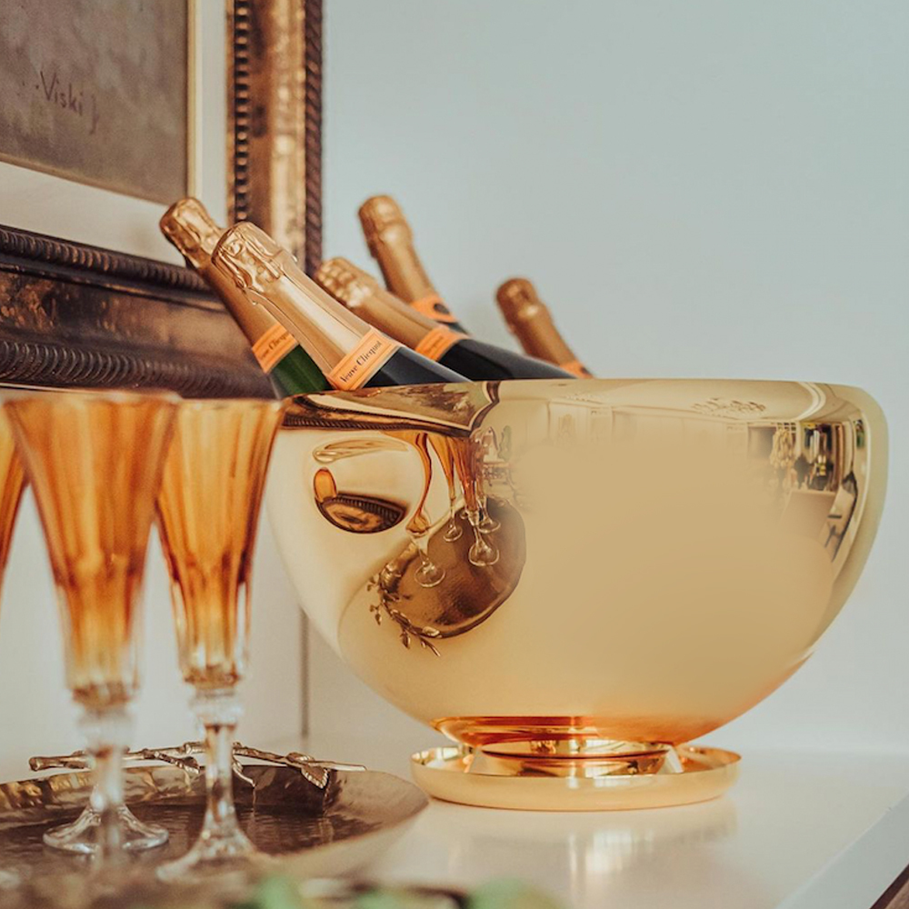 Riva - 波西塔諾24K鍍金香檳桶