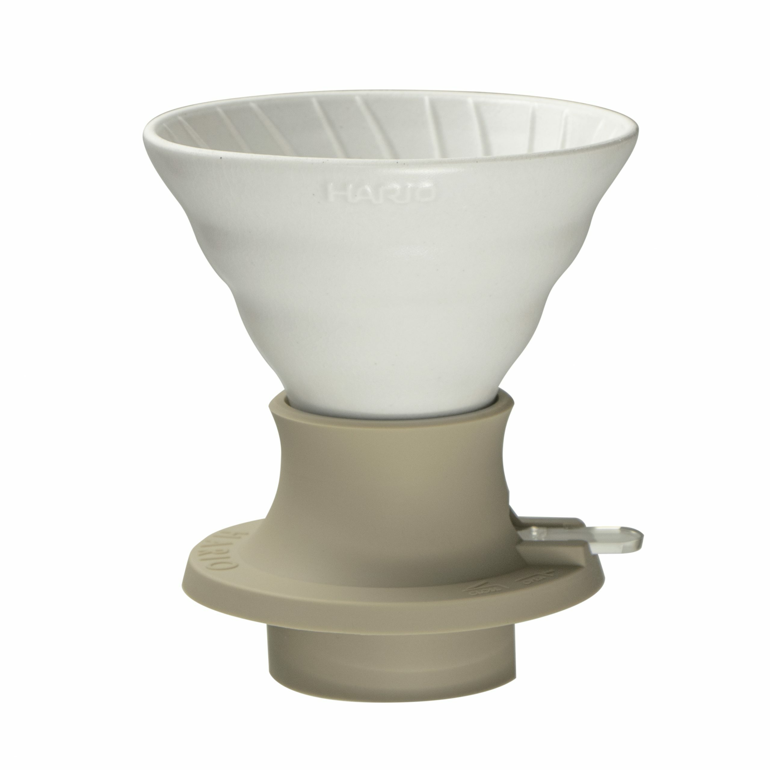 HARIO Switch 米白磁石浸漬式02濾杯