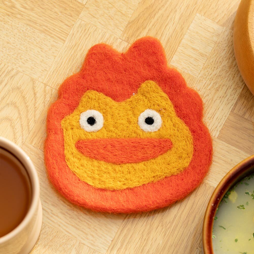 手工羊毛杯墊 霍爾的移動城堡 卡西法