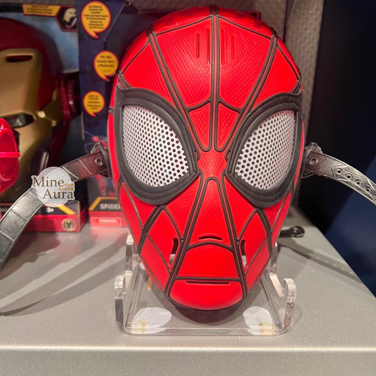蜘蛛人 Spider-Man 可發聲 造型面具 玩具 漫威 Marvel -香港迪士尼樂園