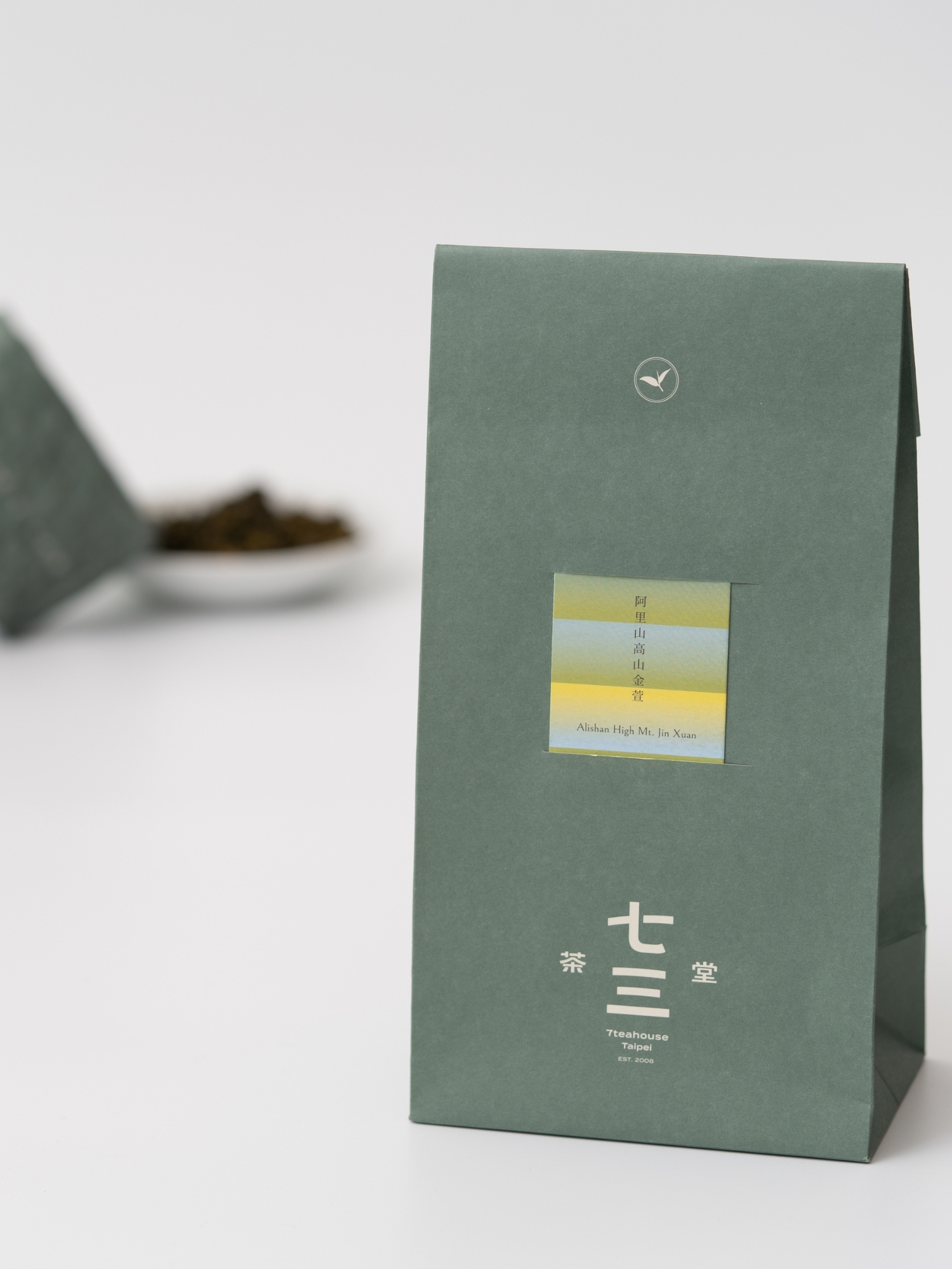 阿里山高山金萱丨精品原葉200g– 生活袋丨七三茶堂7teahouse