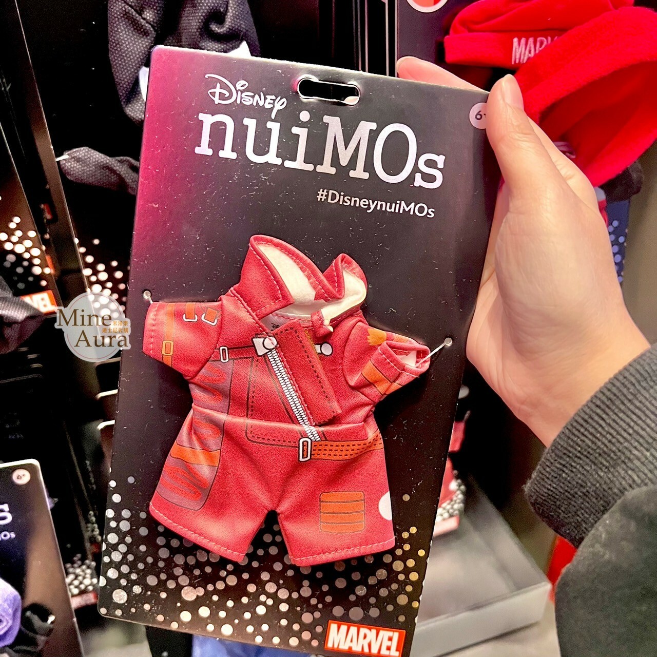 nuiMOs 紅色皮質連身 造型服裝 (無娃娃) 漫威 Marvel -香港迪士尼樂園