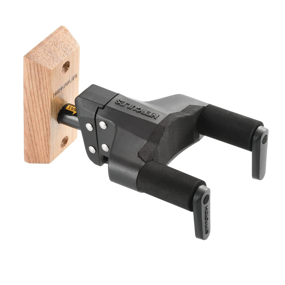 海克力斯 Hercules 自動鎖吉他掛勾 木背板  GSP38WB PLUS  GSP38WBK PLUS