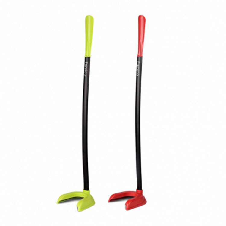 Famica二合一免彎腰穿脫鞋輔助器-鋁合金版[兩色可選]