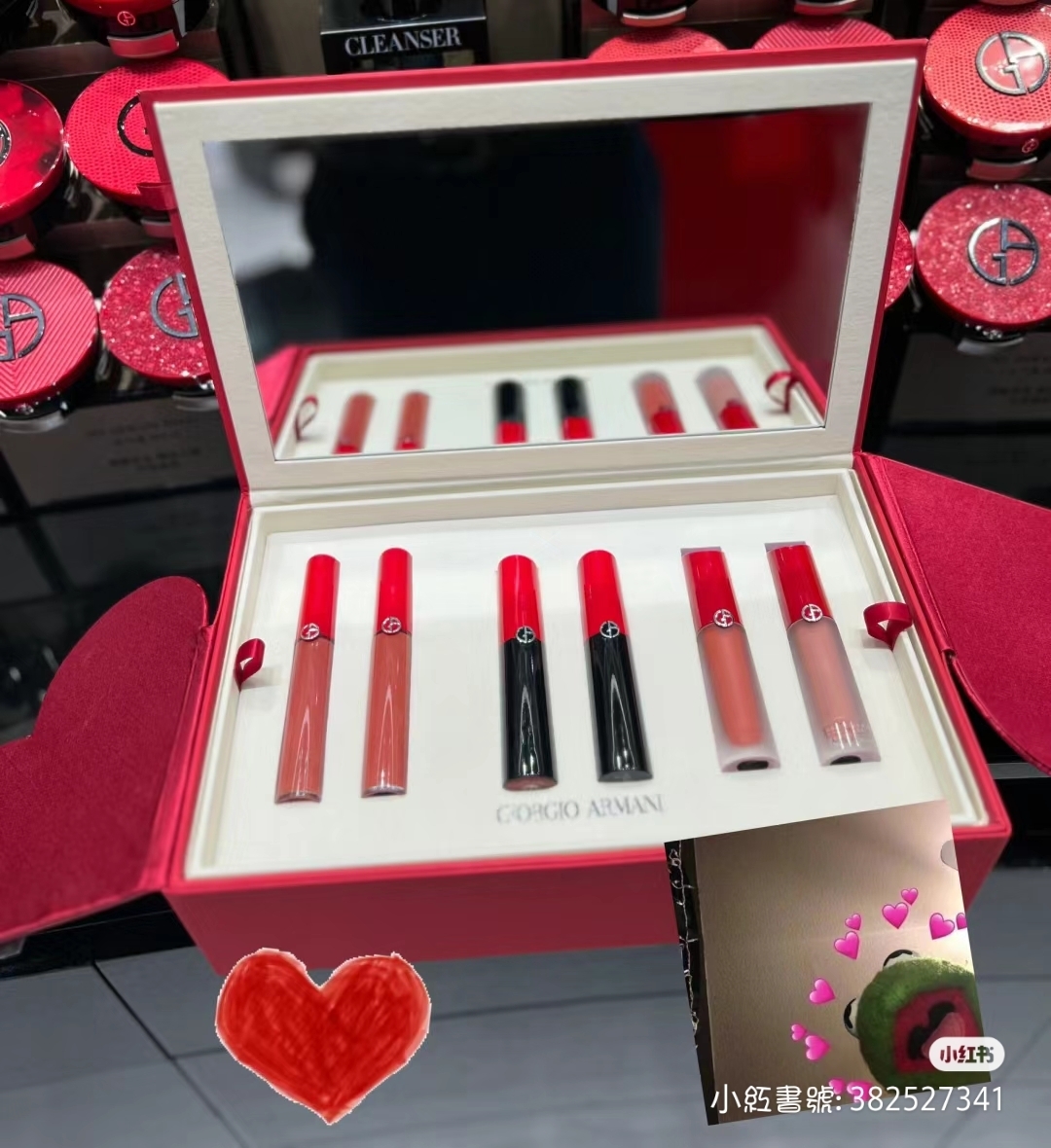Armani 520限定彩妝六件套禮盒💜