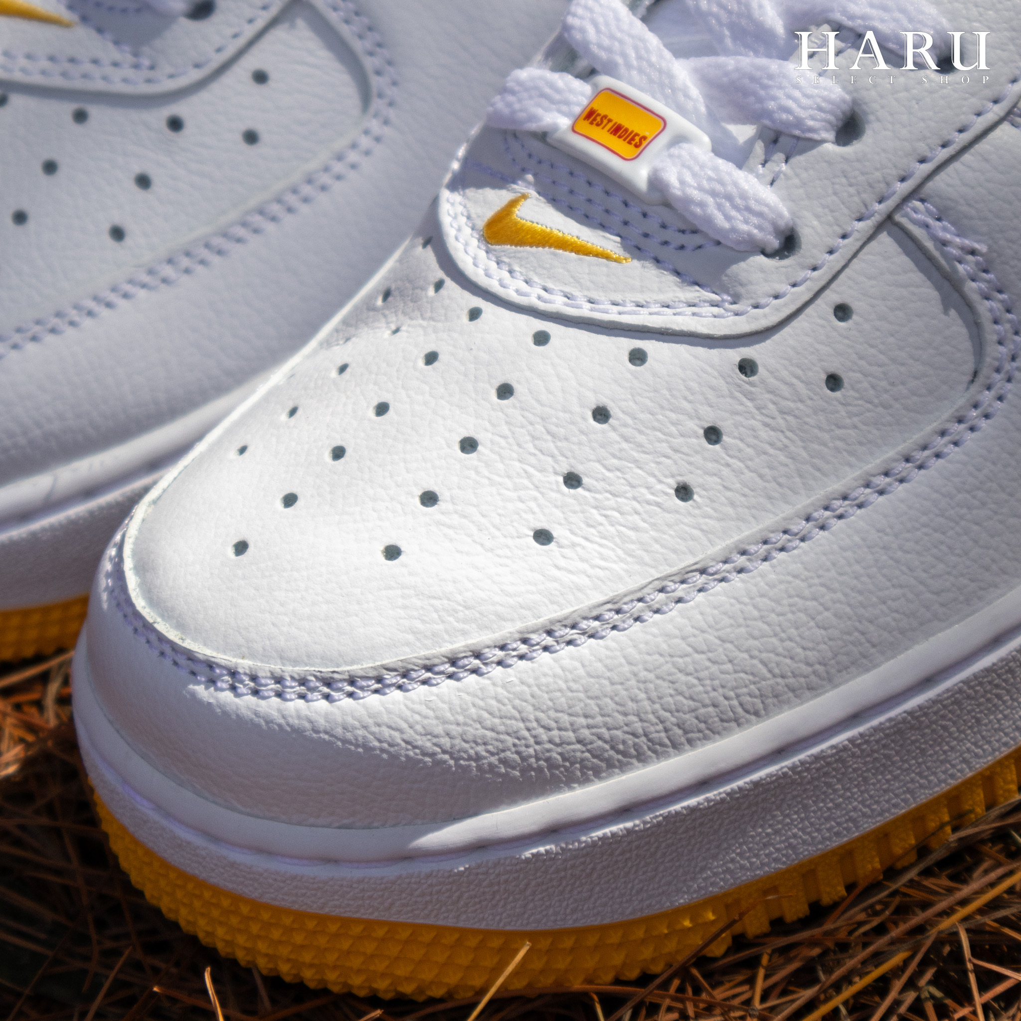 Nike Air Force 1 Low West Indies 西印狂歡節 復刻 棕梠樹 刺繡 男女休閒鞋款 DX1156-101