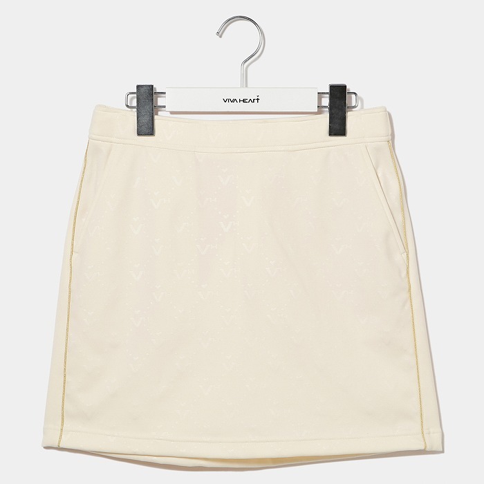 女士-彈力光滑緹花裙