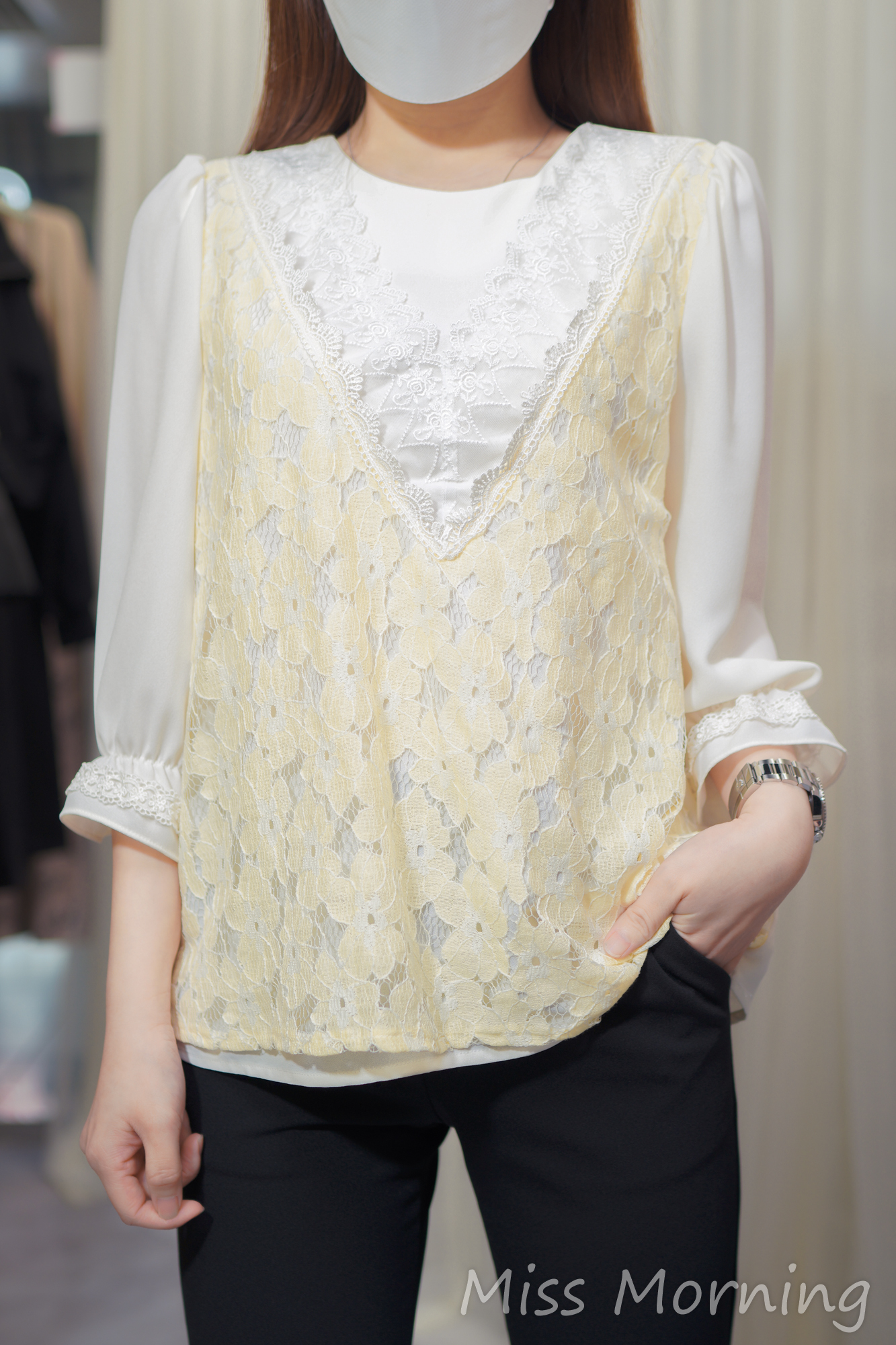 Lace款上衣(13748)