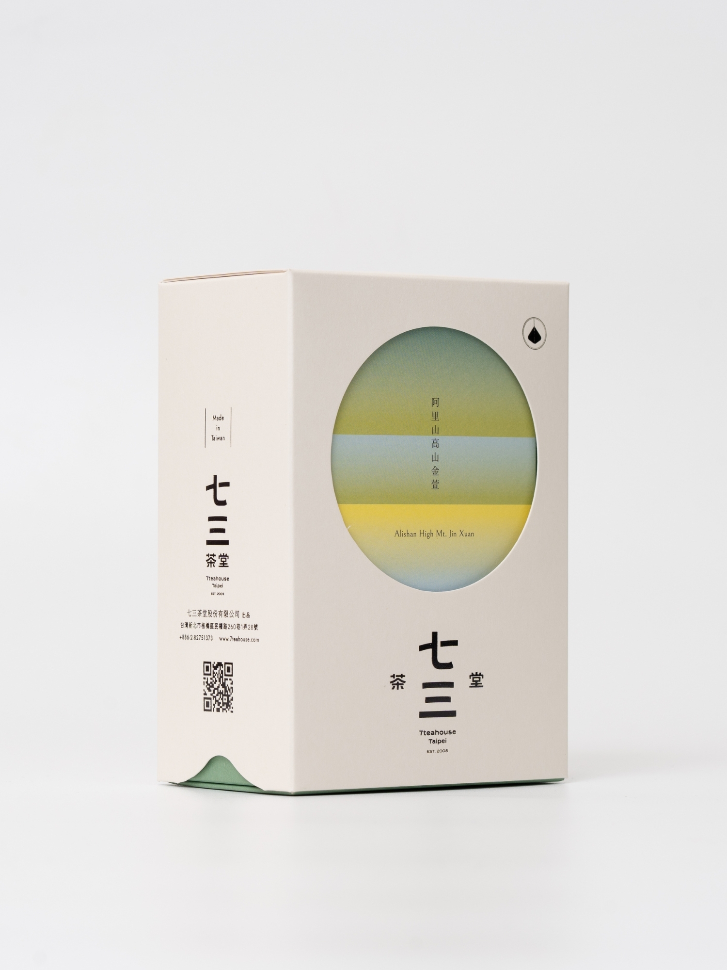 阿里山高山金萱丨立體茶包8單入– 精裝盒丨七三茶堂7teahouse