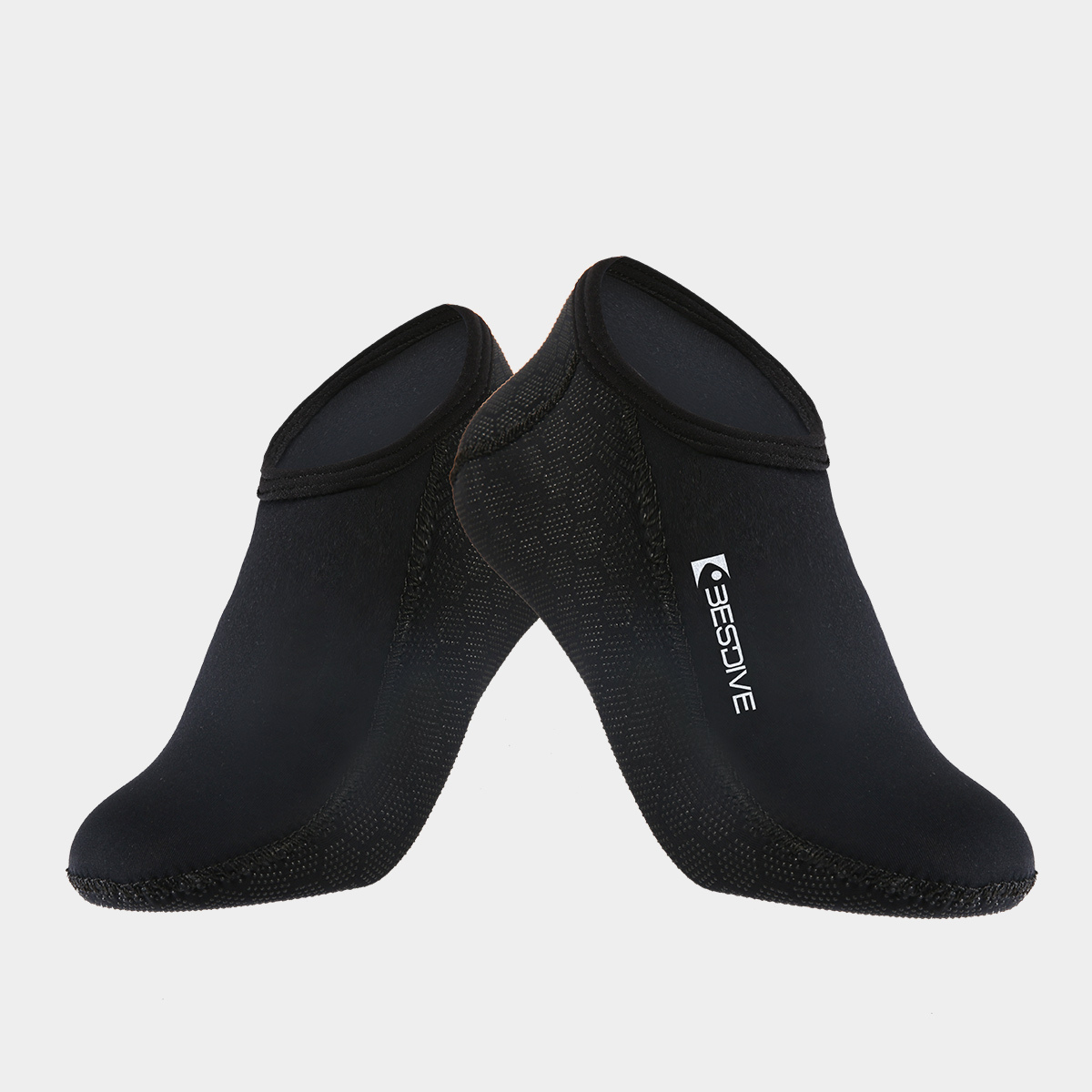 ▲現貨-Bestdive 5mm 保暖超彈布面 短筒襪套(黑色）2026