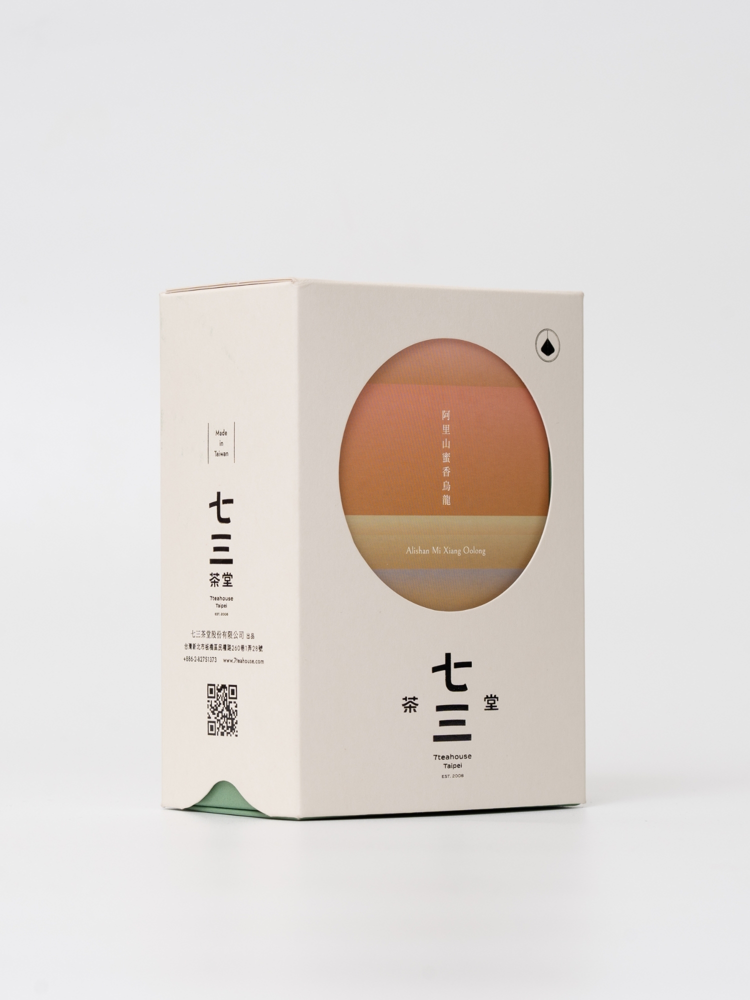 阿里山蜜香烏龍丨立體茶包8單入–精裝盒丨七三茶堂7teahouse