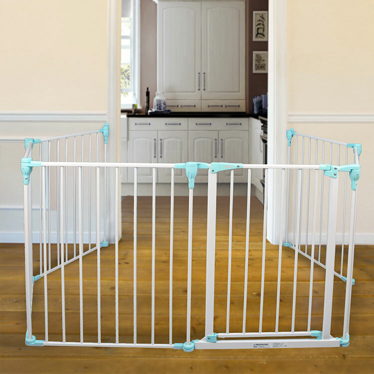 DEMBY PL16 Space幼兒遊戲圍欄/護欄-湖水綠