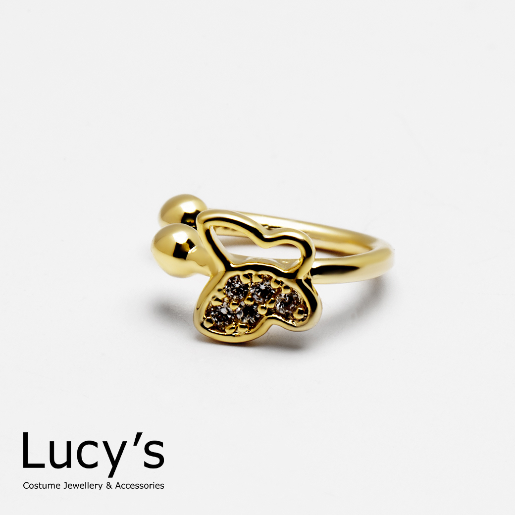 鳳蝶翩翩 耳骨夾 (81633)