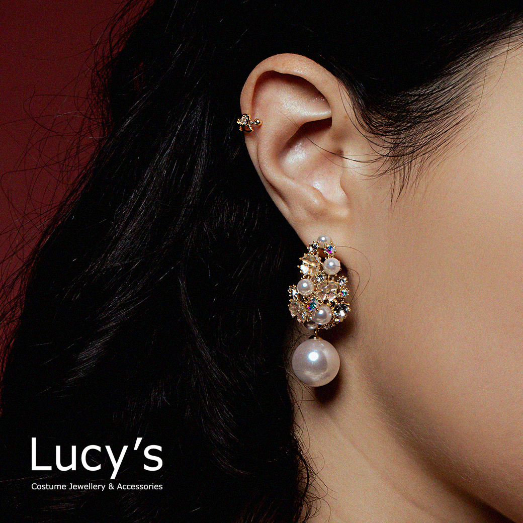 鳳蝶翩翩 耳骨夾 (81633)