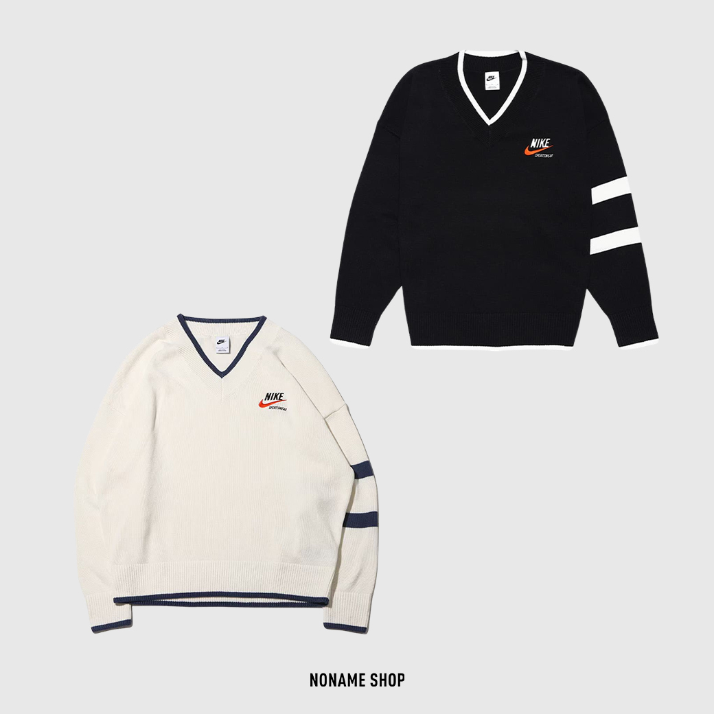 NIKE NSW TREND 條紋 學院風 長袖 針織 毛衣 三色 (男款)