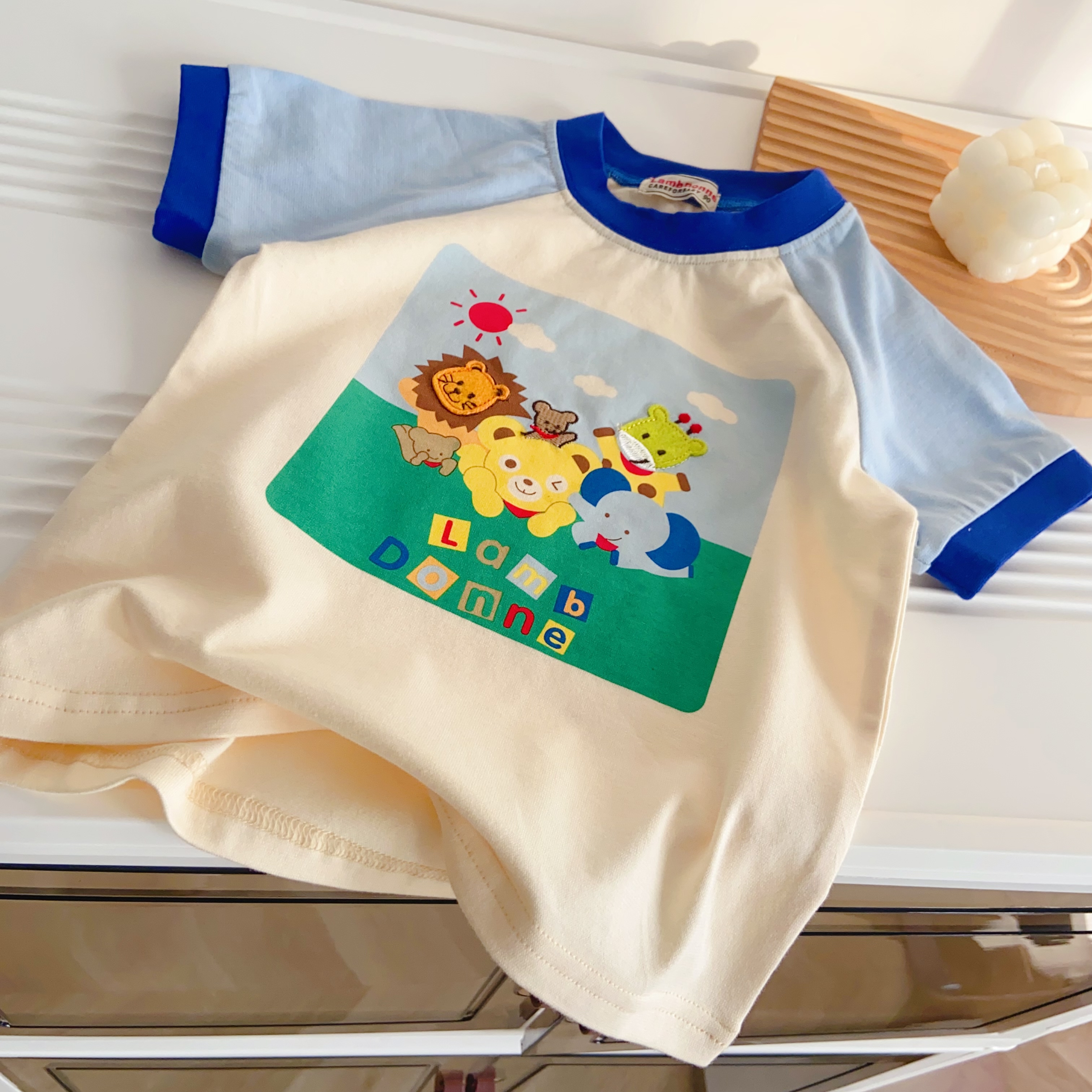 【限量】動物大集合短袖上衣