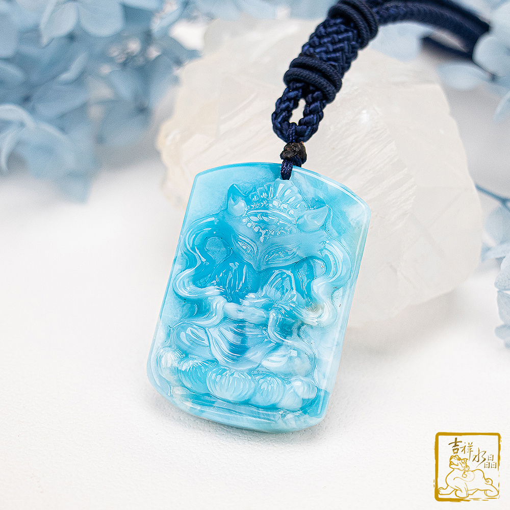 拉利瑪狐仙項鍊 24.2g 溝通人際