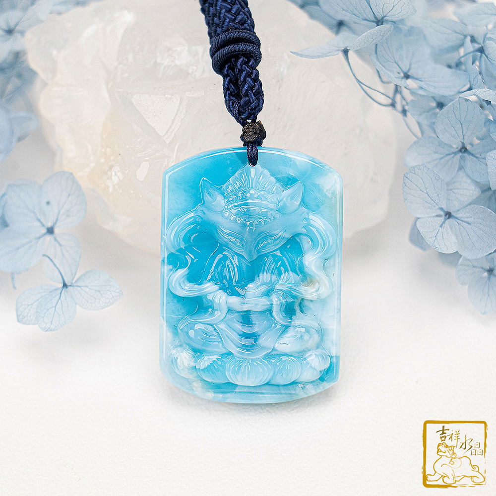 拉利瑪狐仙項鍊 24.2g 溝通人際