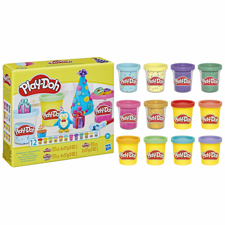 《 Play-Doh 培樂多 》培樂多 慶祝派對彩色黏土