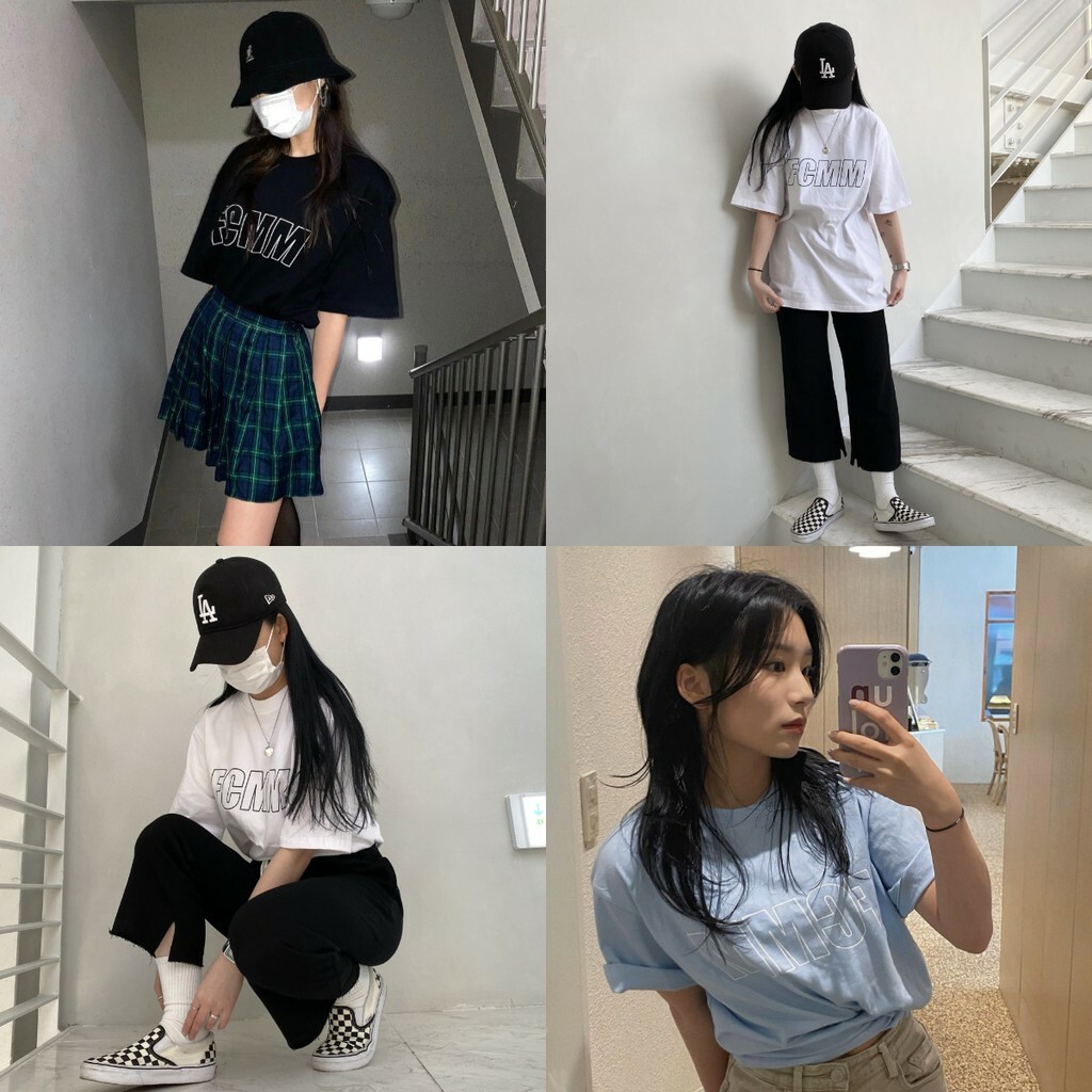 FCMM 簍空大logo短袖