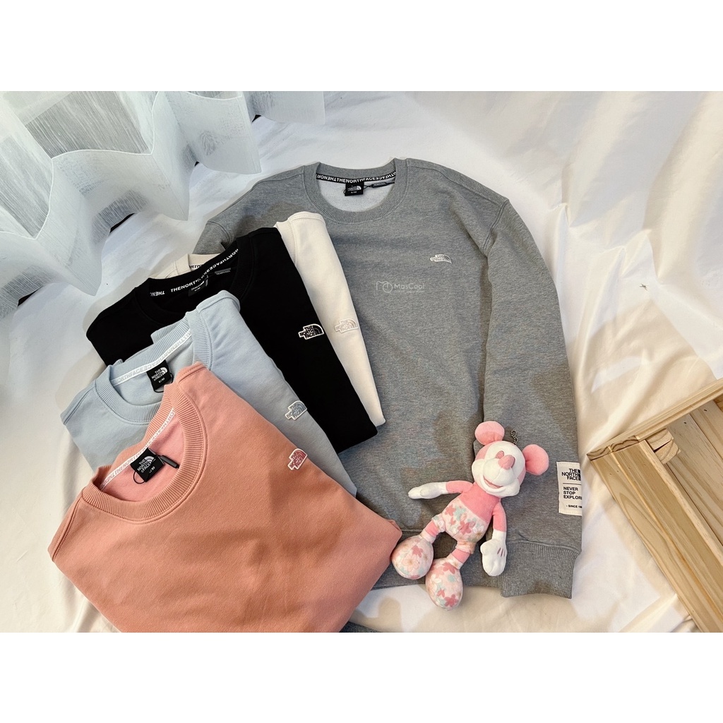 THE NORTH FACE 刺繡北臉大學T