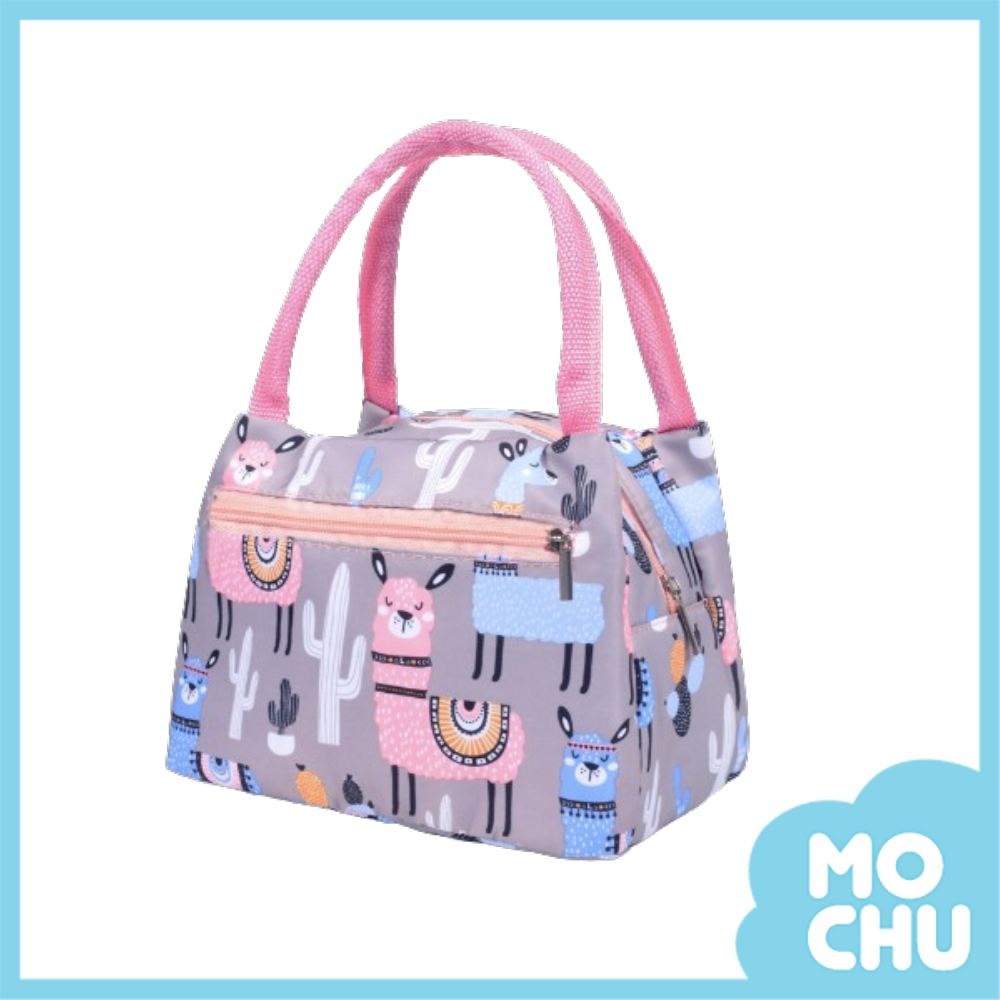 閉眼羊駝保溫餐袋
