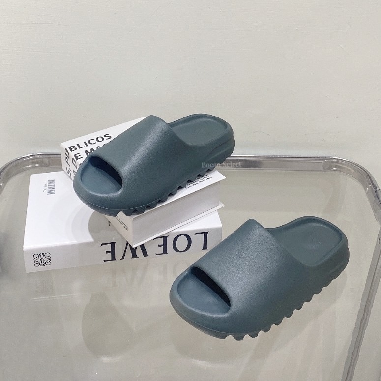 ADIDAS YEEZY SLIDE＂SLATE MARINE＂深灰綠（ID2349）