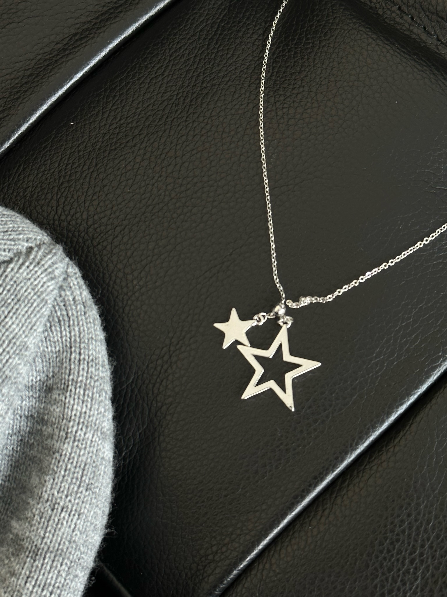 【現貨】B37 寶藏☆雙星項鍊☆