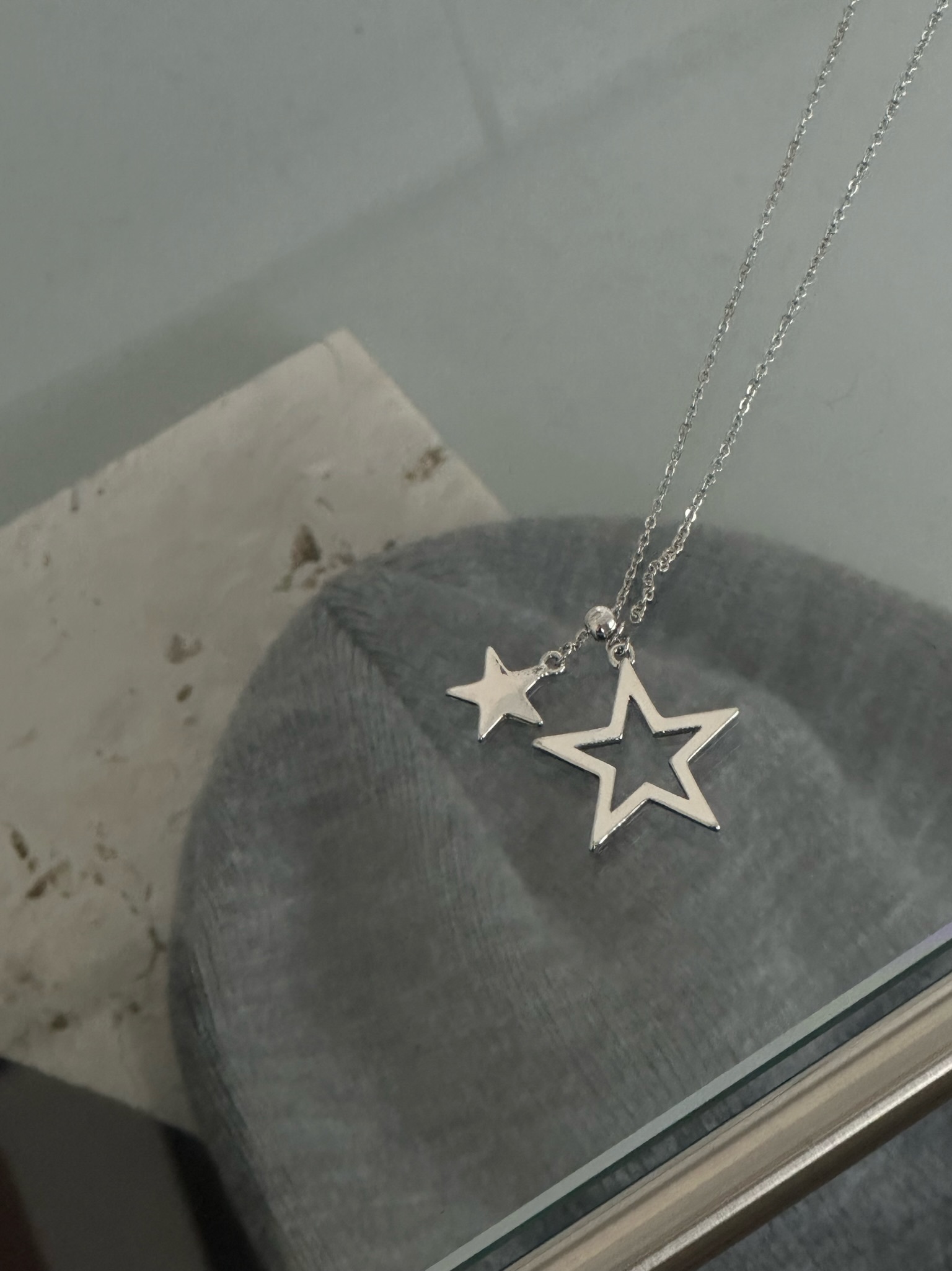 【現貨】B37 寶藏☆雙星項鍊☆