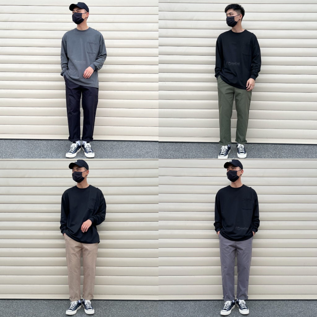 XK628 工裝九分長褲