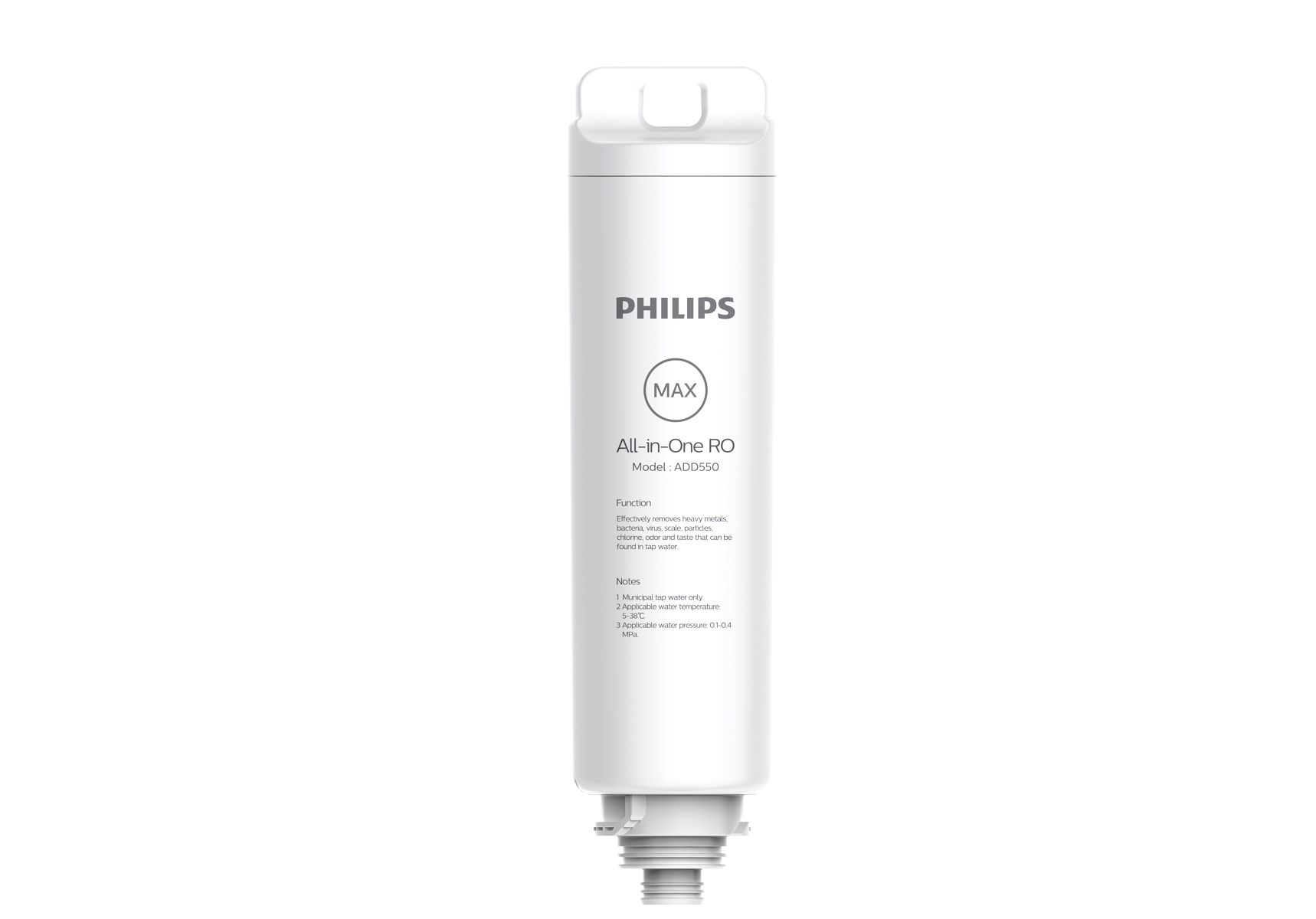 PHILIPS 飛利浦 ADD550 RO純淨飲水機濾水芯 (適用於ADD6910｜ADD6910DG｜ADD6911L｜ADD6915DG)