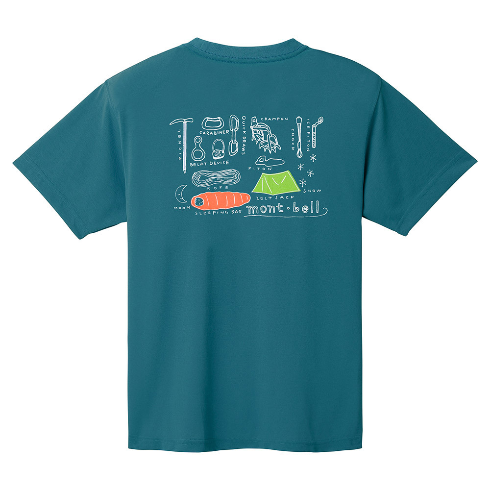 Montbell Wickron Tee Mountain Gear 透氣快乾 T-Shirt 1114716