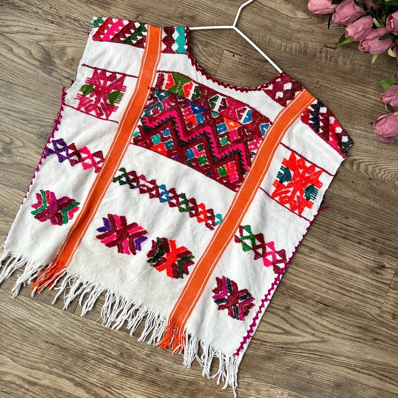 夏日熱情民族風刺繡上衣