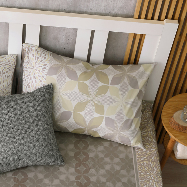 200織精梳棉床包組  | 2033 朱利安 咖  | 鴻宇