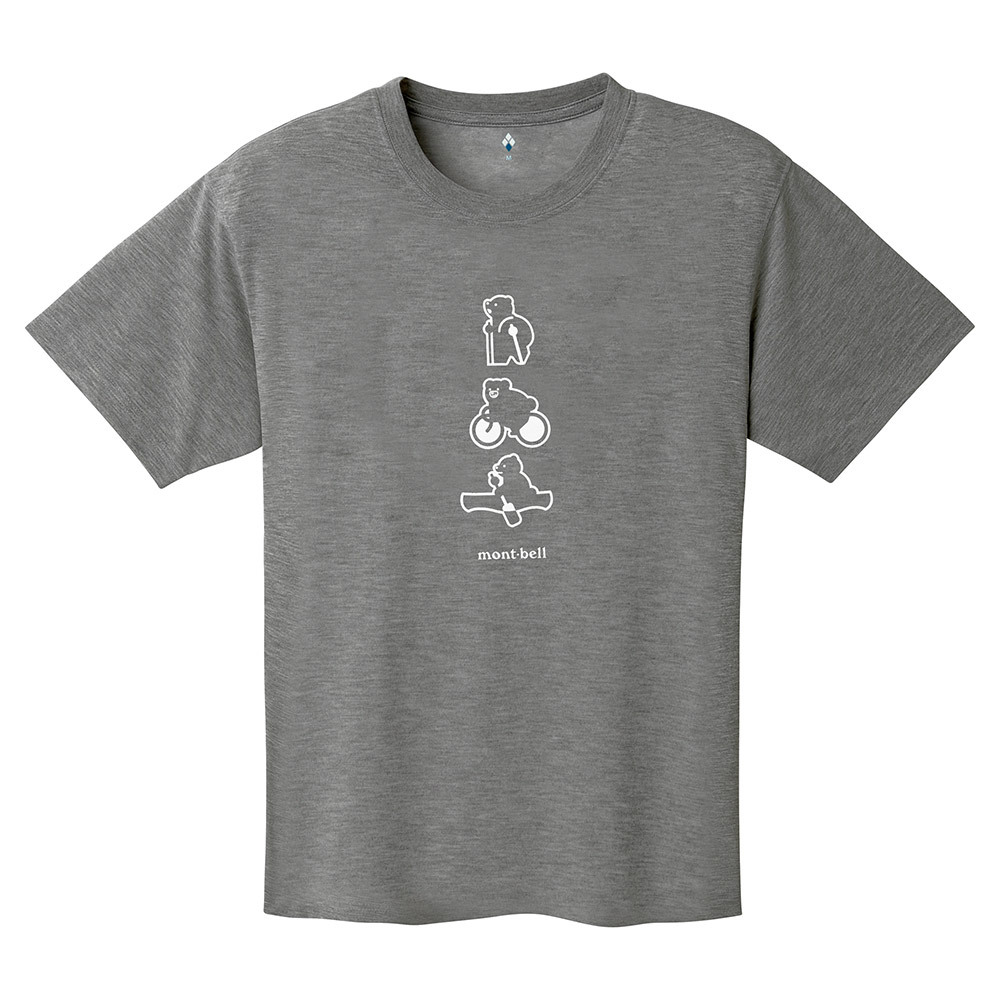 Montbell Wickron Tee Activities 透氣快乾 T-Shirt 1114724