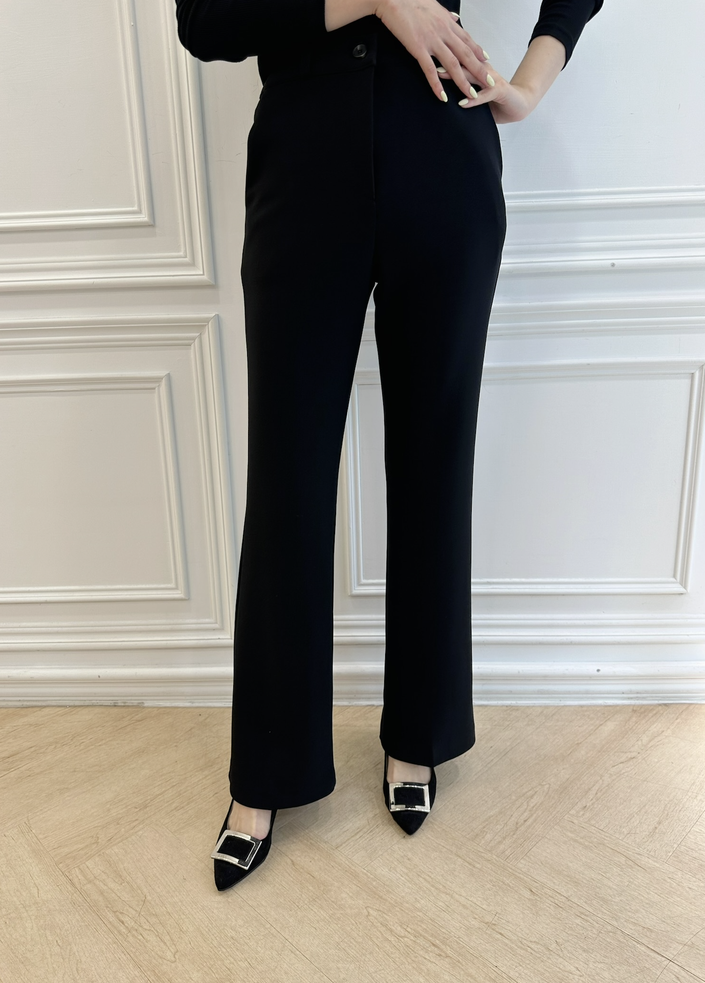 (顯瘦款!)合身顯腿長西褲