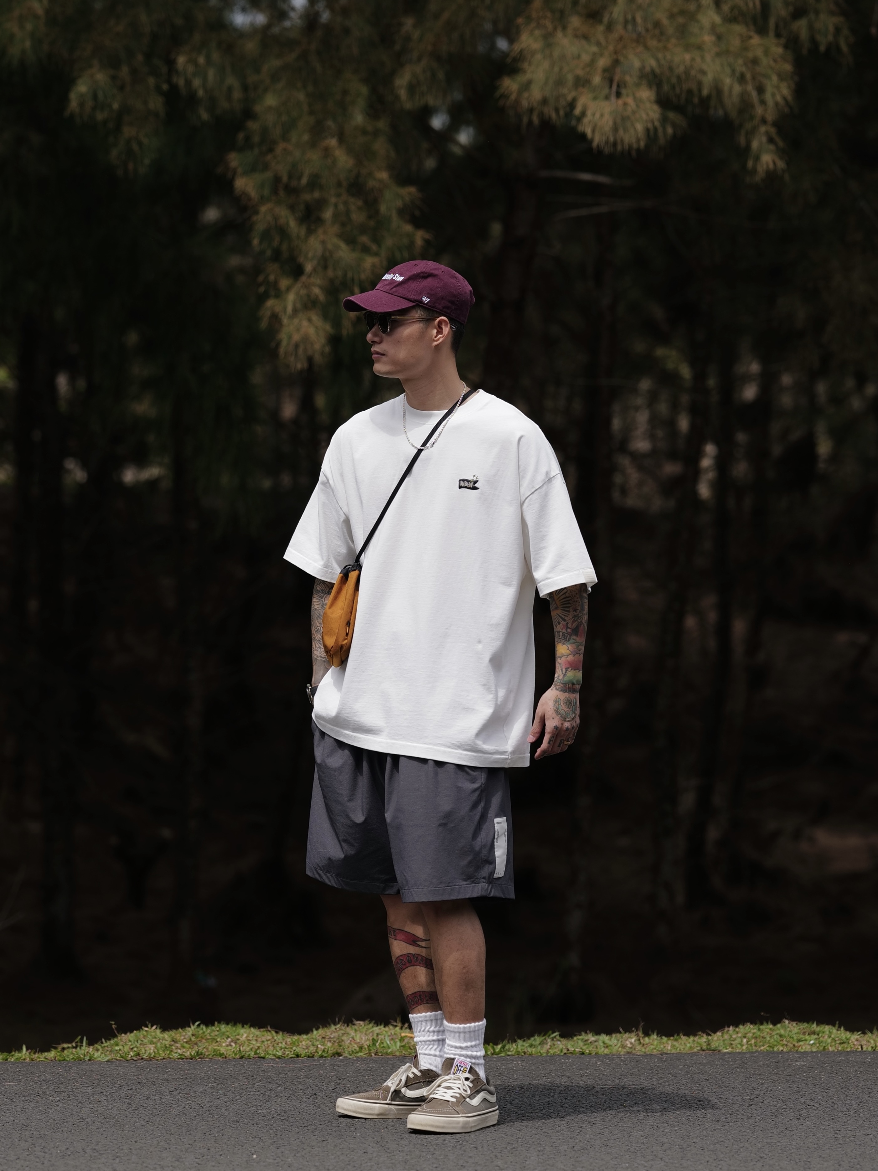 #預購 UNBENT 中長筒透氣純色襪  七色