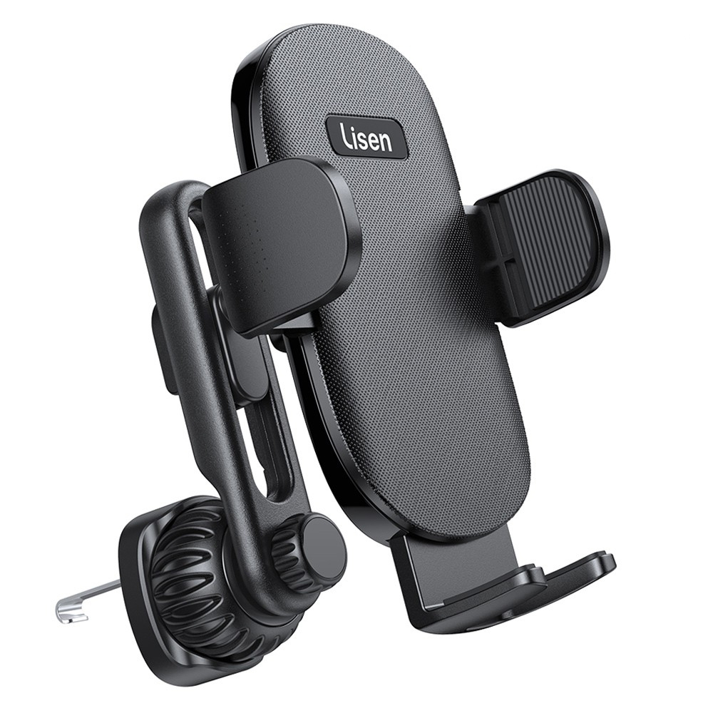 【Lisen】鐵臂鉤夾雙配件車載支架