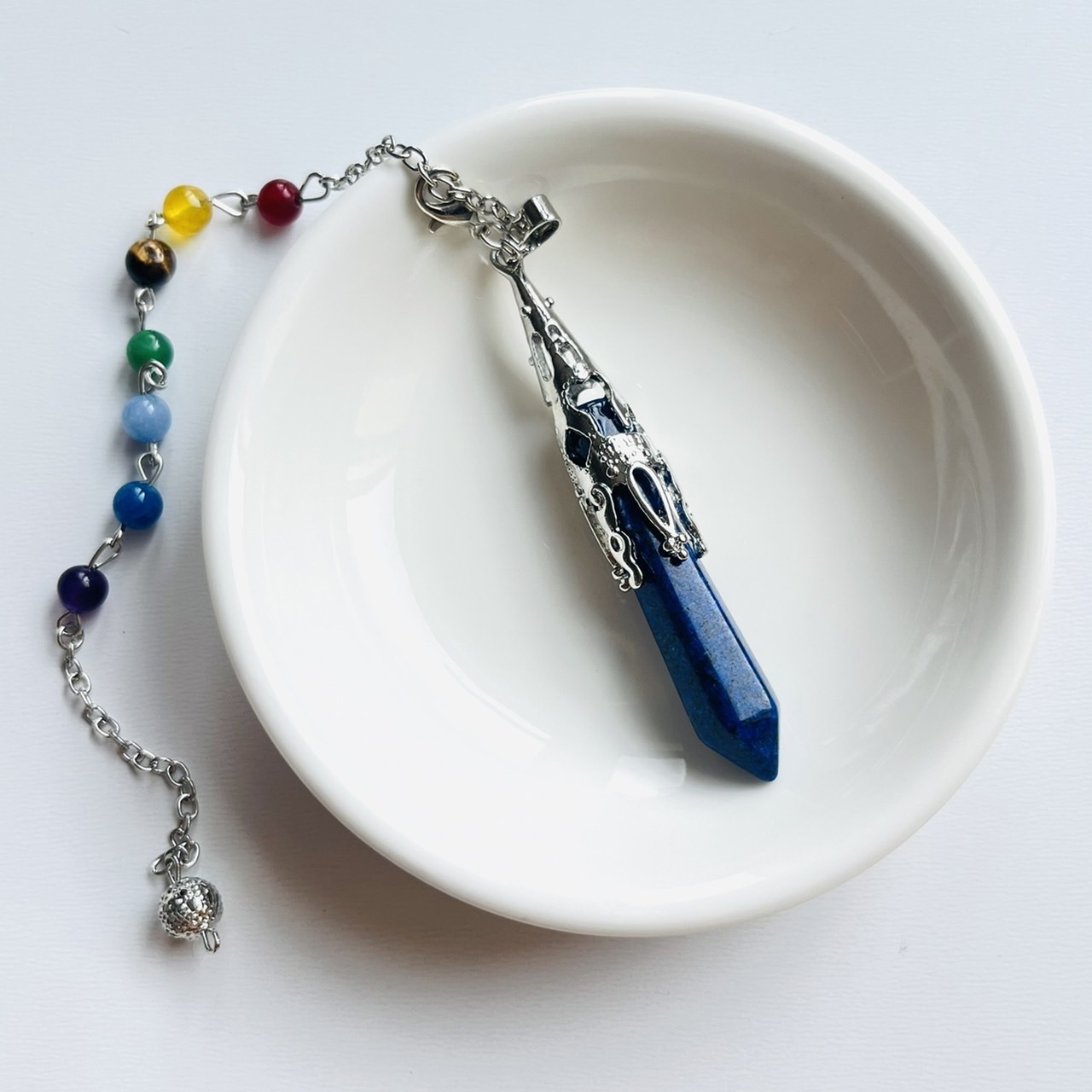 [原石] 青金石 水晶靈擺