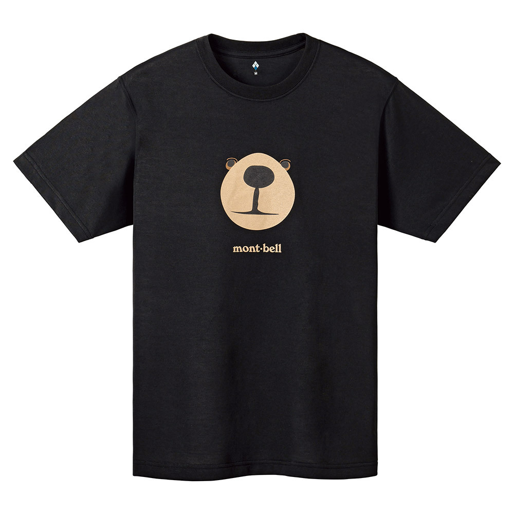 Montbell Wickron Tee Monta Bear Face 透氣快乾 T-Shirt 1114735