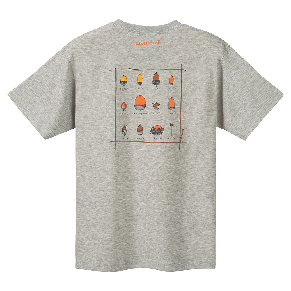 Montbell Wickron Tee Acorns 透氣快乾 T-Shirt 1114737