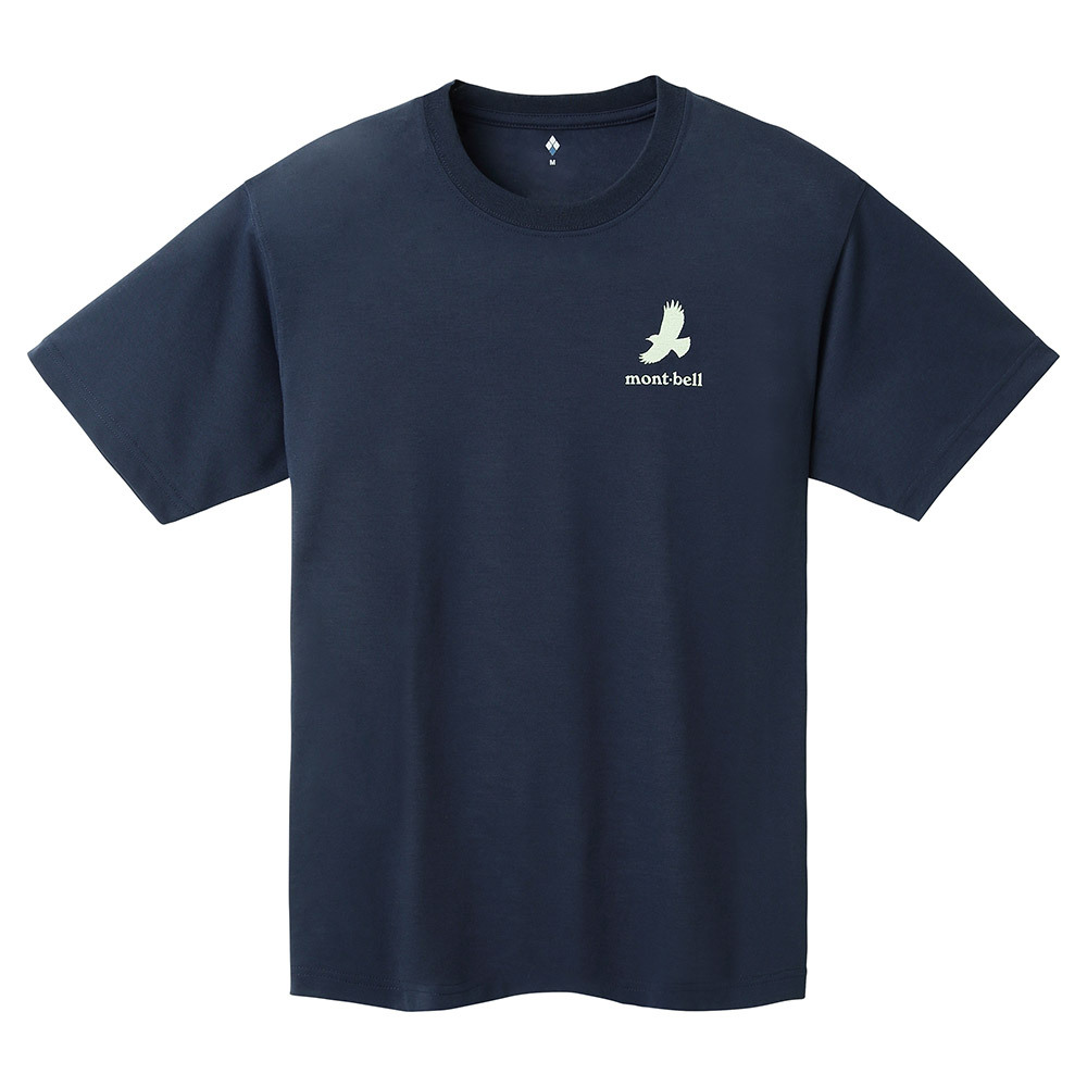 Montbell Wickron Tee Alpine Accentor 透氣快乾 T-Shirt 1114765