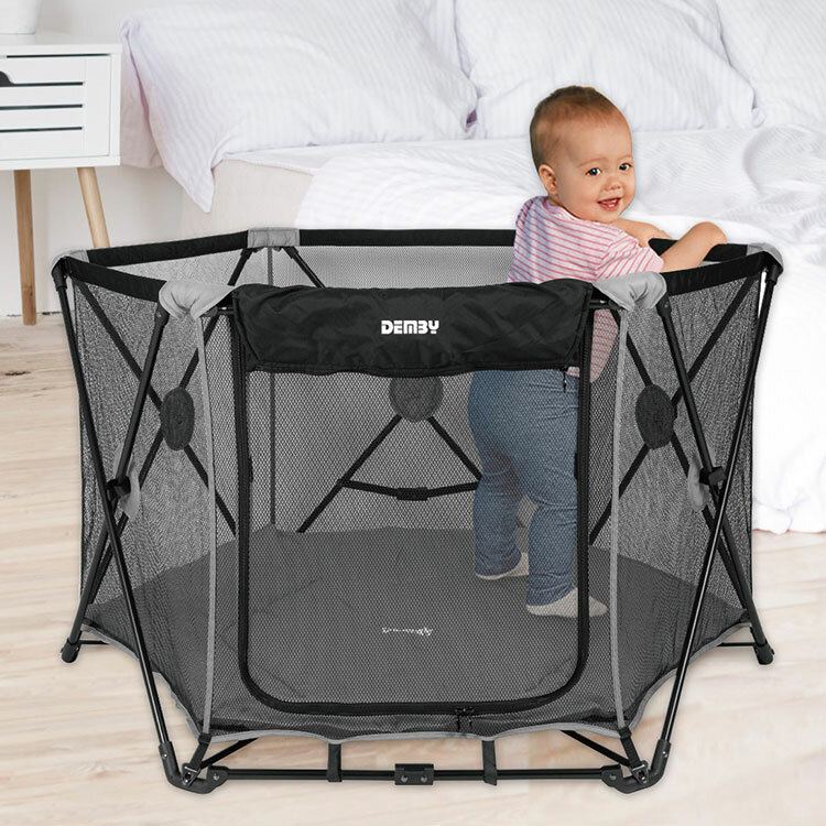 DEMBY兩用網布遊戲圍欄BPL900[兩色可選]