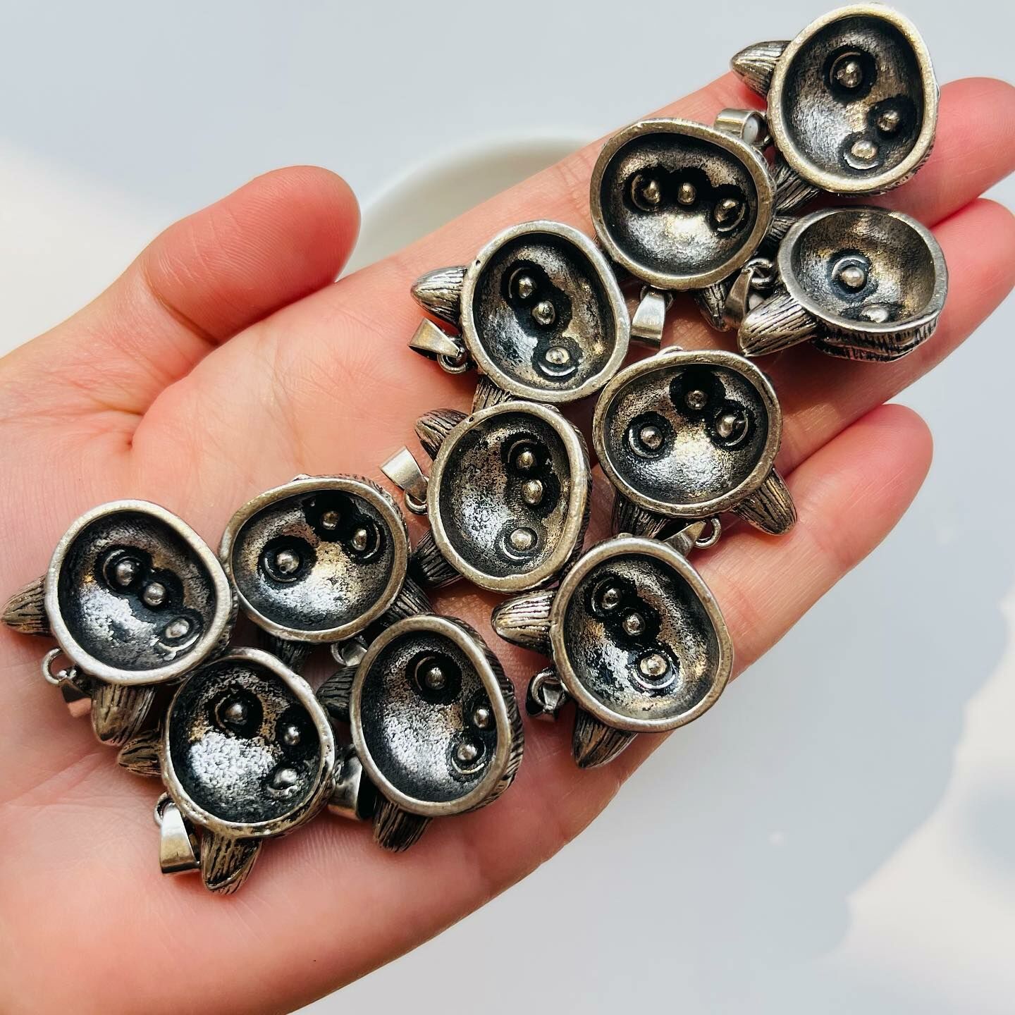 [原石] 拉長石 貓咪頭造型 項鍊吊墜