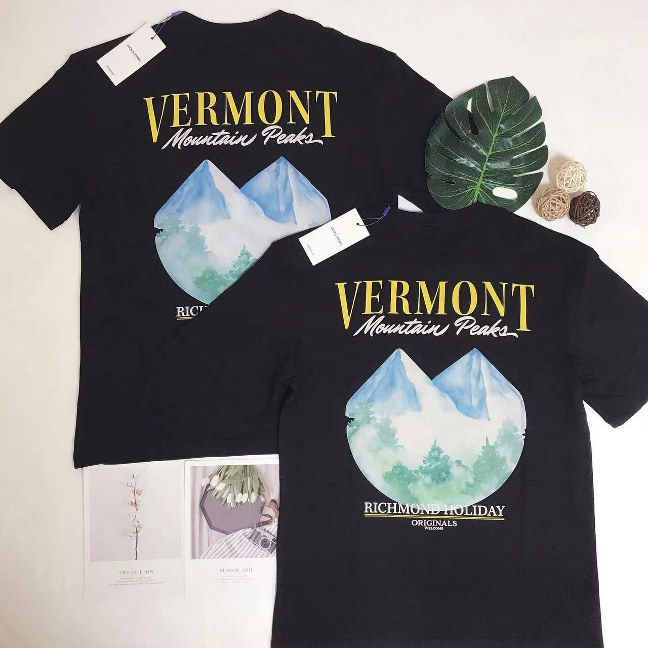 JACK & JONES BACK PRINT TEE