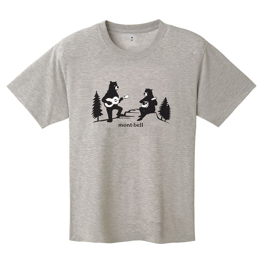 Montbell Wickron Tee Forest Performance 透氣快乾 T-Shirt 1114820