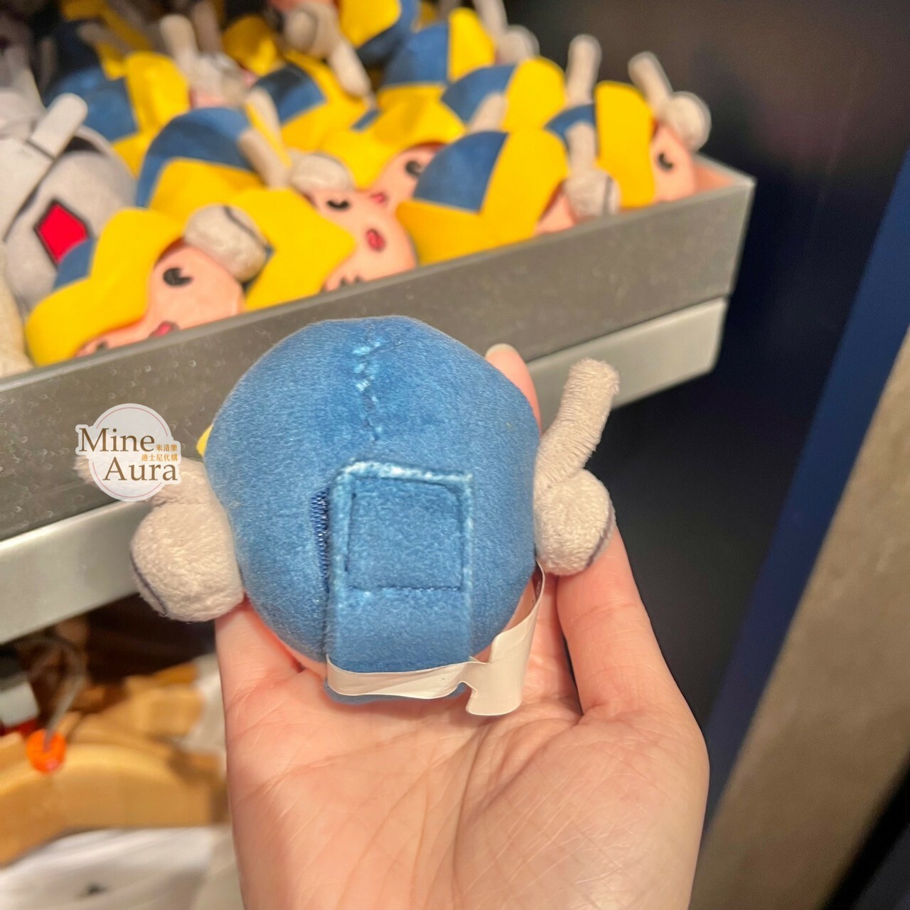 驚奇隊長 Captain Marvel 大頭絨毛 迷你公仔 娃娃 (搭配個人客製髮圈用) 漫威 Marvel -香港迪士尼樂園