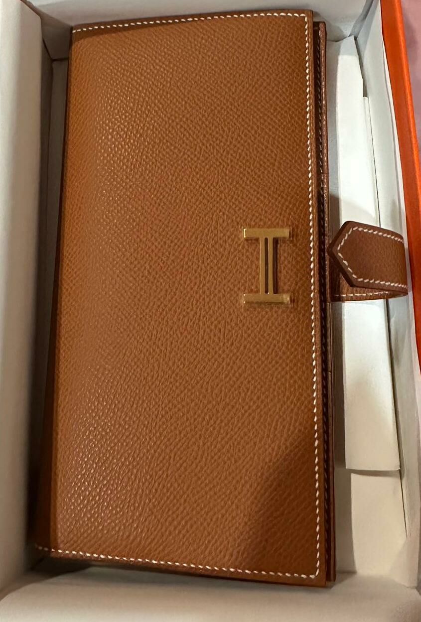 Bearn long wallet 37 gold epsom