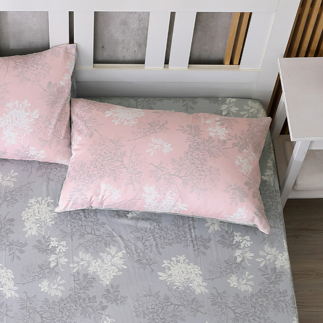 200織精梳棉床包組  | 2079 昆蒂娜 粉  | 鴻宇