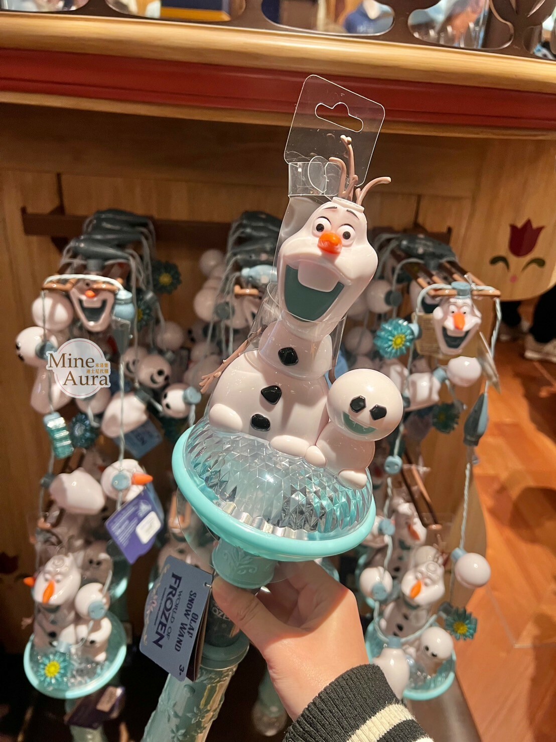 World of Frozen 限定 迷你小雪寶 Olaf 造型 泡泡機 冰雪奇緣 Frozen -香港迪士尼樂園